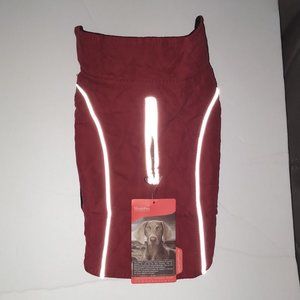 Cozy Waterproof, Windproof and Reversible Winter Dog Coat - Size Small